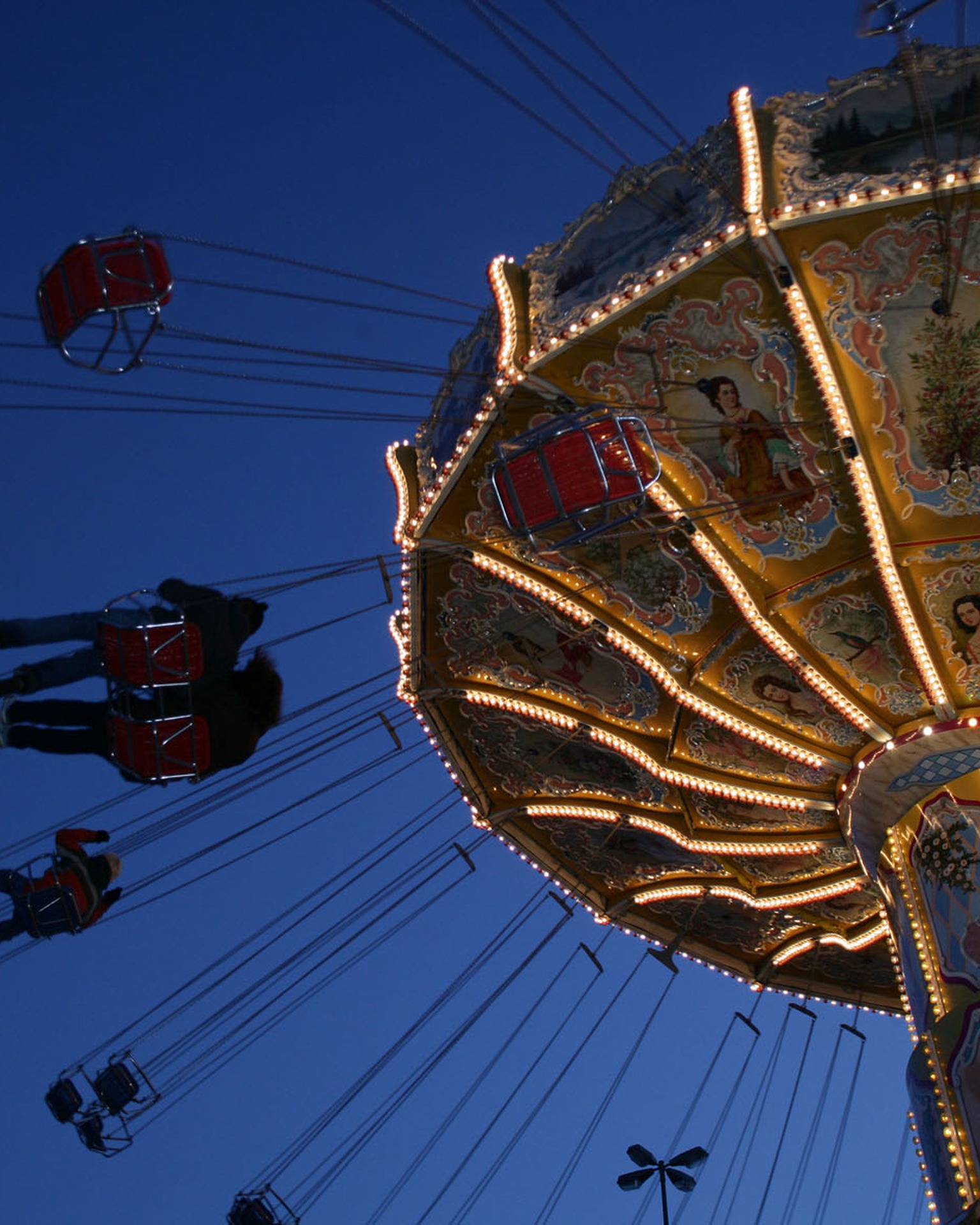 Kettenkarussell auf dem Hamburger Dom