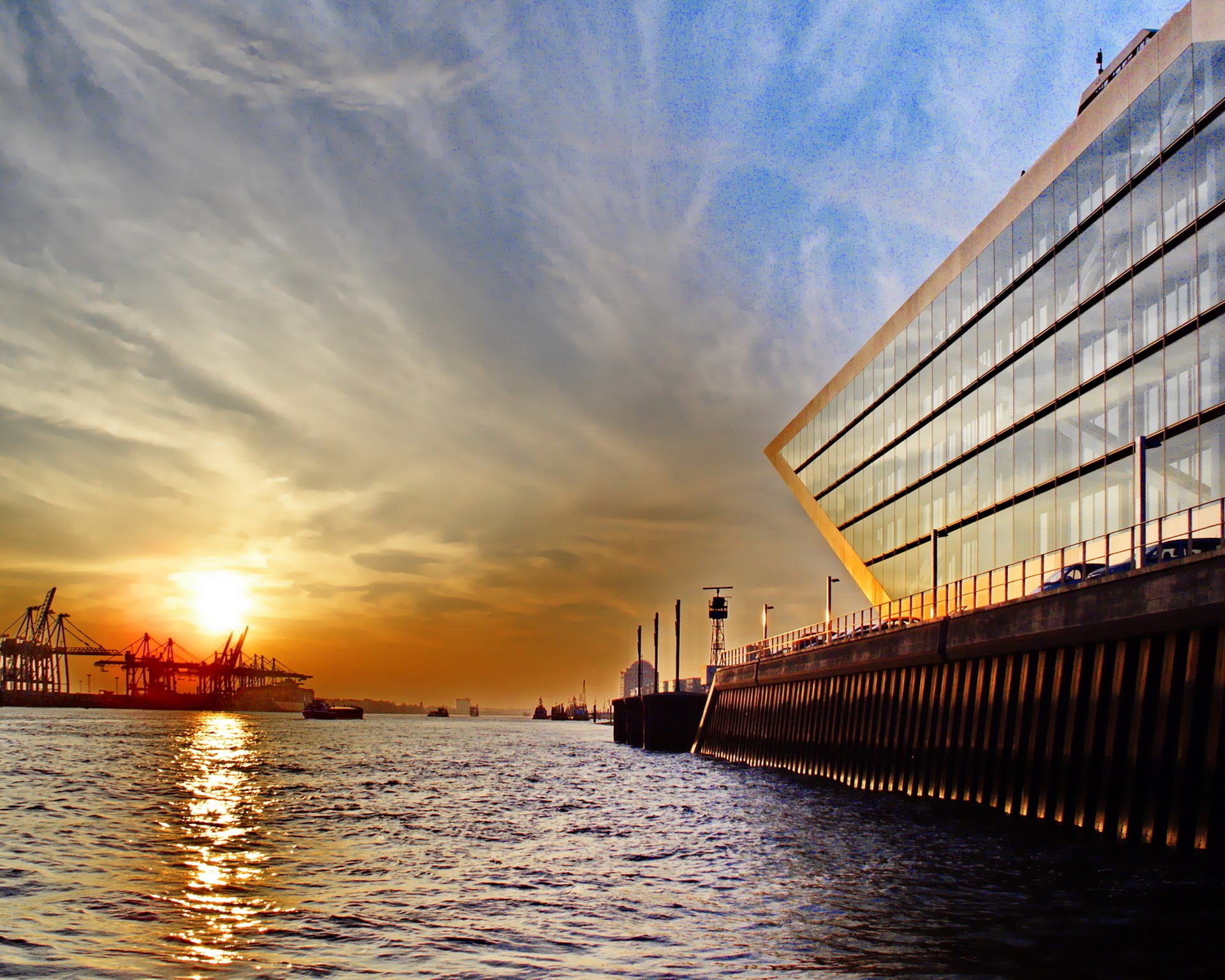 Kreuzfahrtterminal in Hamburg