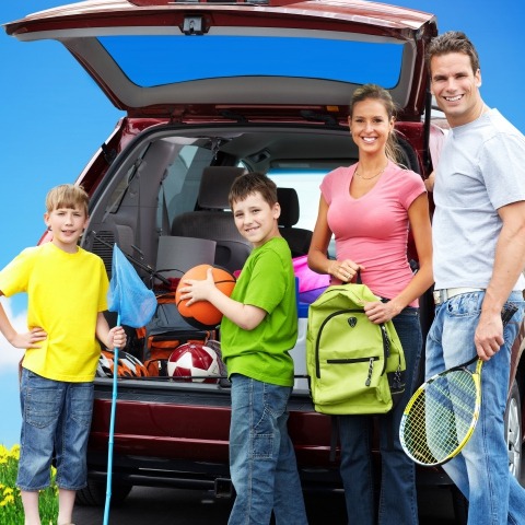 Familienurlaub mit dem Auto