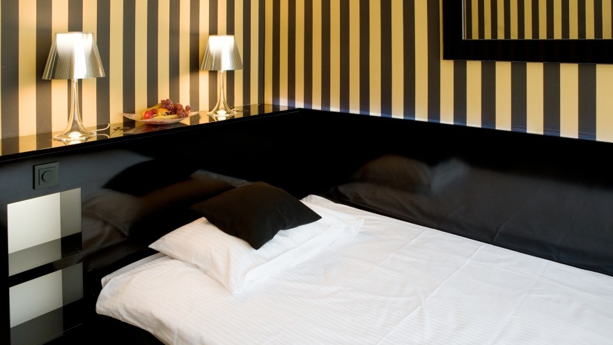 Einzelzimmer im relexa hotel Bellevue Hamburg